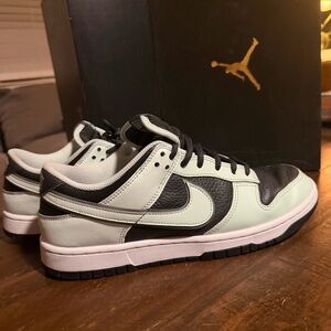 Nike Dunk Low Retro Premium in the "Dark Smoke Grey Barely Green" colorway